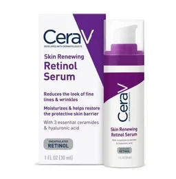 Ceraves Skin Sink Serum Essence Cream Serum لتنعيم الخطوط الدقيقة وأوقية الجلد/30 مل Ceraves Foundation Foundation Primer