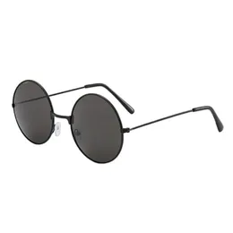 Klassische runde Sonnenbrille Frau Vintage Kreis Design Sonnenbrille für Frau männlich kleiner Rahmen Metall bunt Ozean Spiegel Retro