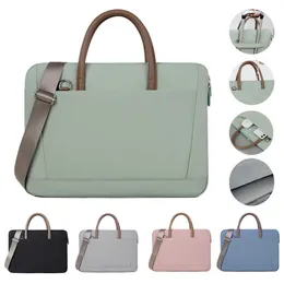 Laptop Bag Sleeve Protective Case Shoulder Carrying Case For Macbook Air 13 14 15.6 inch ASUS Dell Huawei Handbag HKD230828