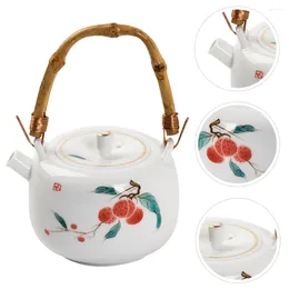 Dinnerware Sets Ceramic Teapot Delicate Teakettle Hand Painted Home Teaware Turkish Office Kitchen Supply Restaurant Porcelain
