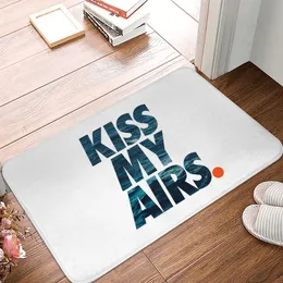 Carpets Kiss My Airs Door Mat Bathroom Carpet Entrance Balcony Decoration Teen Room Corridor Living 230828