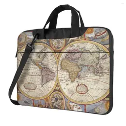 BROCKASER GEOGRAFI LAPTOP CASE UPGRADERAD Hållbart stötsäkert skyddande omslagsbila Bär påse