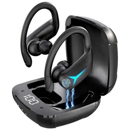 TWS Wireless Headphone IPX7 Waterproof Headset LED Display 9D Stereo Bluetooth 5.1 Sport Earphone 36H Playback For HKD230828 HKD230828