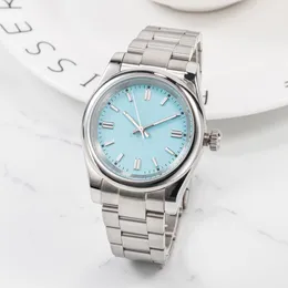 Relógio de designer relógio masculino e feminino movimento mecânico automático todo em aço inoxidável 41mm/36mm relógio de casal