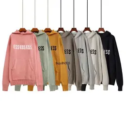 Szck Felpe con cappuccio da uomo Maglieria con cappuccio Maglieria Designer Maglioni da donna con lettera Pullover lavorato a maglia con cappuccio casual8 Felpa con cappuccio Essentail Essentialhoodie Essentialclothing