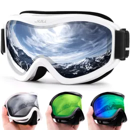 Skibrille MAXJULI Marke Professionelle Doppelschichten Objektiv Antibeschlag UV400 Brille Skifahren Männer Frauen Schnee 230828