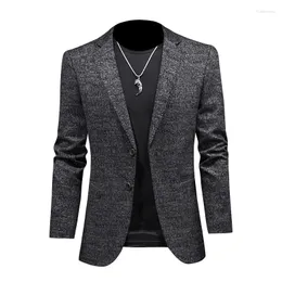 Męskie garnitury Blazers Mężczyźni jesienne swobodne duże rozmiary M-4xl Męska wiosenna moda Wysokiej jakości płaszcz Wysokiej jakości