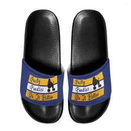 Slippers Nopersonality Sigma Gamma Rho WordArt Design Sandals Female Fashion Comfortable Trendy Home Grown-up Slides Easy Wear