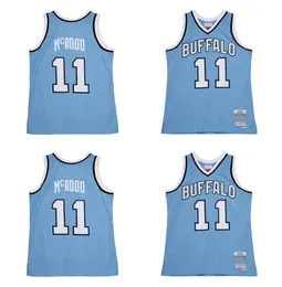 1975-76 Bob McAdoo Buffalo Braves Basketball Jersey Retrocesso Jerseys Azul Tamanho S-XXXL