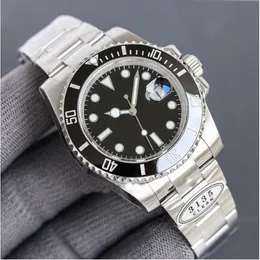 Mężczyźni zegarki 41 mm czarny ceramiczny obudowa Wodoodporna system zegarków obrotowa ramka 904L Odporna na zarysowanie 3235 Selfing Chromalight Hour Makers Flat-02