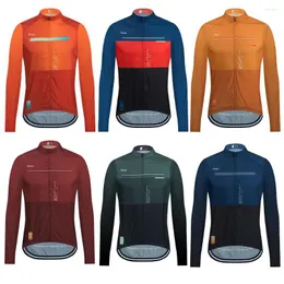 Yarış ceketleri su geçirmez bisiklet ceket forması mtb bisiklet hafif uzun kollu nefes alabilen ceket ropa maillot spor