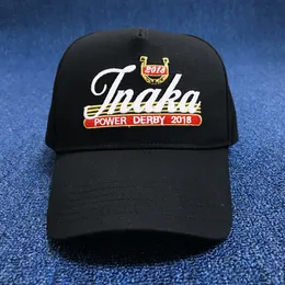 Ball Caps Inaka Power Hat Baseball Cap for Men Women High Quality Cotton Fabric Adjustable Embroidery Inaka Power Hat 230828