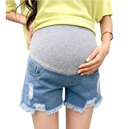 Shorts femininos jeans venda quente 2022 verão nova chegada maternidade moda shorts jeans calças quentes para mulheres grávidas gravidez roupas de verão