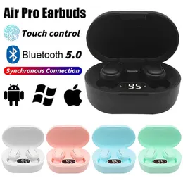 E7s fone de ouvido sem fio bluetooth com microfone display led fones para tws fone de ouvido bluetooth hkd230828