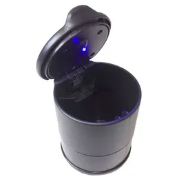 1PCS Przenośna LED Smoke Car Ashtray Ashatt Ashal Ash Holds Automatyczne światło Wskaźnik popielniczki Puchar Pucharu HKD230828