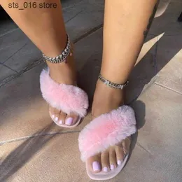 Home Fox Women Women Fur Back Slippers shicay-soled الأشرطة الجديدة متعددة الاستخدامات دائمة في الهواء الطلق أحذية السيدات في الهواء الطلق النعال الموضة T230828 491