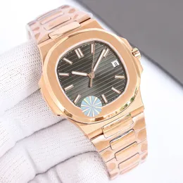 Titta på Designer Watches Automatic Mechanical Mens Fashion Sapphire Wristwatch 40mm rostfritt stål Vattentät armband Business Armband Montre de Luxe