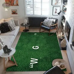 WET GRASS carpet living room area rugs bedroom beside rug modern luxury door mat sofa tea table kitchen non slip art designer carpets green S02