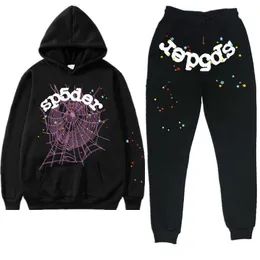 Hoodie z kapturem z kapturem Sp5der Pink Spider Hoodie Young Thug Star z tego samego stylu 555555 The Beauty Tide Oversize z kapturem bluza może być noszona przez mężczyzn i kobiety tanie