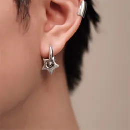 Fempunktsstjärna utsökt premiumörhängen unika netizens populära 2023 tjocka cirkeltillbehör charmiga smycken