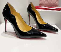 古典的な女性ドレスシューズウェディングウェディングセクシーなストラップレースアップレザー先のとがったつま先100％フラットボトム6.5cm 8.5cm 10.5cmオプションの快適な靴eu35-42ボックス付き