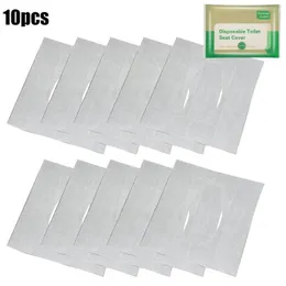 Toilet Seat Covers 10 Pieces Of Disposable Paper High Wood Paddle Composition Quickly Dissolve In Water Bathroom Appliance
