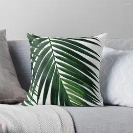 Pillow Tropical Green Palm Leaf #1 #botanical #decor #art Throw Christmas Cases Cover For Sofa