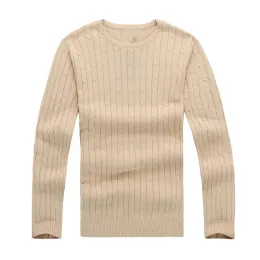 Suéteres masculinos designer pequeno cavalo milha wile polo marca lã suéter torção malha algodão jumper pulôver de alta qualidade múltiplas cores tamanho asiático