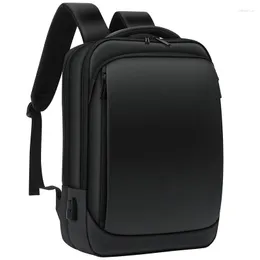 Backpack Laptop Men 14 15.6 Inch Waterproof School Backpacks USB Charging Business Male Travel Bag