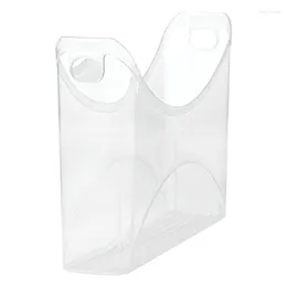 Storage Bags Pantry Bin Transparent Organizer Containers For Kitchen Food Beverage Organization Office Study Dining Room