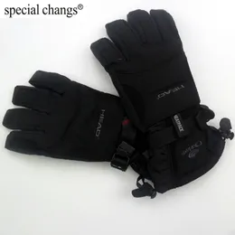 Rękawiczki narciarskie profesjonalne wodoodporne rękawiczki do narciarstwa termicznego dla mężczyzn sporty motocyklowe na świeżym powietrzu 230830