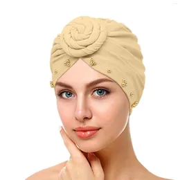 Ball Caps Women Hat Pleted Turban Muslim Chemo Cap