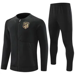 2023 2024 Adulto Masculino e Crianças Madrid Tracksuit Chandal Futbol Futebol Treinamento Terno Atlético Tracksuits Set Men Camiseta de Football Jacket