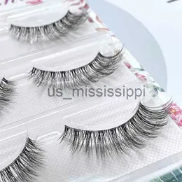 False Eyelashes New Wholesale Mink Eyelashes 35 pairs lashes invisible band 3d mink lashes reusable natural false eyelashes Makeup in Bulk Hot x0830