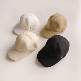 Ball Caps Frauen Hüte Einfache Baseball Kappe Baumwolle Gemischt Reine Farbe Lässige Mode Hut 4 Farben Erhältlich 230830