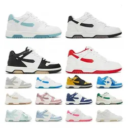 2023 Out Of Office Low Top Offs Basketball Shoes White Rrote Men Men Women Casual Shoes Luxury Fodyer Light Blue Outdoor Cneaker