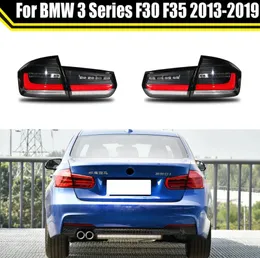 BMW 3 시리즈를위한 자동차 조명 F30 F35 2013-2019 LED Auto Taillight Assembly 업그레이드 용 스케일 디자인 신호 램프 액세서리