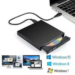CD -spelare USB20 Universal Extern CDRW DriveFree Allinone DVDCD Reader Slim Optical Drive 230829