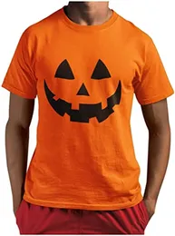 Pumpkin Shirt Halloween Shirts for Men Scary Jack O Lantern Mens Costume