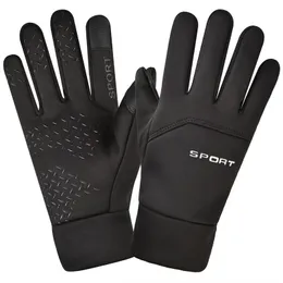 Fäustlinge Outdoor Angeln Wasserdichte Herren Handschuhe Touchscreen Frauen Sport Ridding Winddicht Atmungsaktiv Rutschfeste Dame Ski Herbst 230829