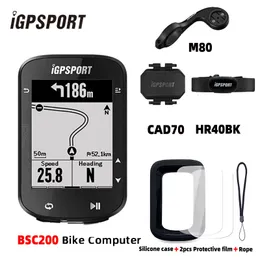 أجهزة كمبيوتر الدراجة IGPSPORT BSC200 ترقية الكمبيوتر بواسطة IGS320 IGS50S CYCLING COMPUTION IPX7 ANT GPS 72H عمر البطارية سرعة الدراجة SERSOR 230829