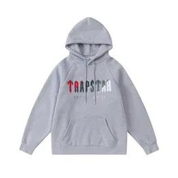 Trapstar 2022 New Mens Designers Hoodie Men Hooded Clothing Winter Sweatshirts Size S-XL Tracksuits Brands Baseball Sweatshirt Black White Solid Color Pink WQ9D