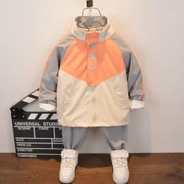 Giyim Setleri Bahar Sonbahar Bebek Erkek Kız Kıyafetleri Çocuklar Pamuk Spor Ceket Pantolon Toddler Kids Trailsits 2 10T 230830