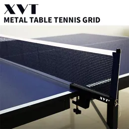 Table Tennis Gumbers Wysoka jakość XVT Professional Metal Net Post Ping Pong Net 230829