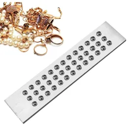 Andra 39 hål 0,262,80 mm DIY -trådlådplatta volframkarbid stål smycken tråd rund ritplatta för smycken tillverkningsverktyg
