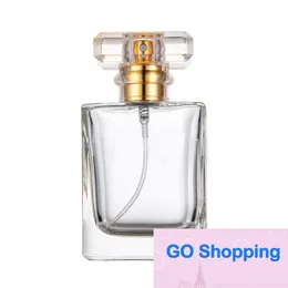 Wholesale Spray Bottles With Atomizer Free DHL Wholesale Crystal Travel Perfume Bottles 50ml Refillable Empty Perfume 100pcs