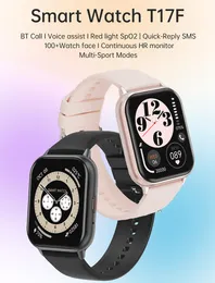 1.83 "TFT Bluetooth Smart Watch Fitness Tracker IP68 Vattentät hjärtfrekvens Monitor Blodtryck Blod Syre Sport Watch för män Kvinnor