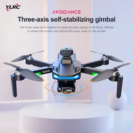 Evitamento ostacoli radar, gimbal a 3 assi, doppia fotografia aerea WiFi - Drone quadricottero UAV S135 con fotocamera 1080P, motore brushless e tempo di volo lungo.