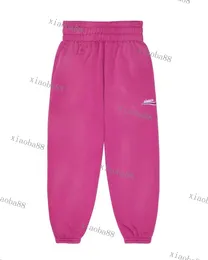 designer clothes kids cotton jogging shorts High quality solid color fashionable pants Autumn winter style casual sportswear Trousers top brand pink