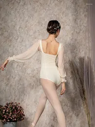 Stage Wear Tights Ballet Suits Adult Body Dance Practice Female Art Test Base Training Gym